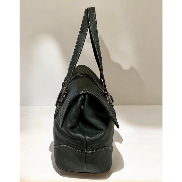 Y2K Coach F12604 Hamilton Flap Satchel Bag - Picture 3 of 12